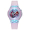 Silicone Strap Disney Kids Watches For Girls Princess Elsa Frozen Sophia Flash Light Children Women 7