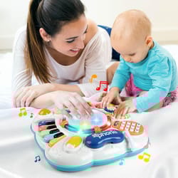 musical table toys for babies & toddlers - safe, sturdy, fun activity toys for boys and girls