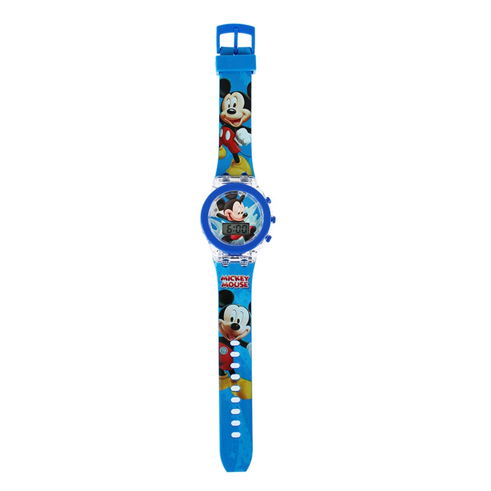 Collection Digital Electronic Flash Glow Up Cartoon Unicorn Children Watches For Kids Light Colourf 6