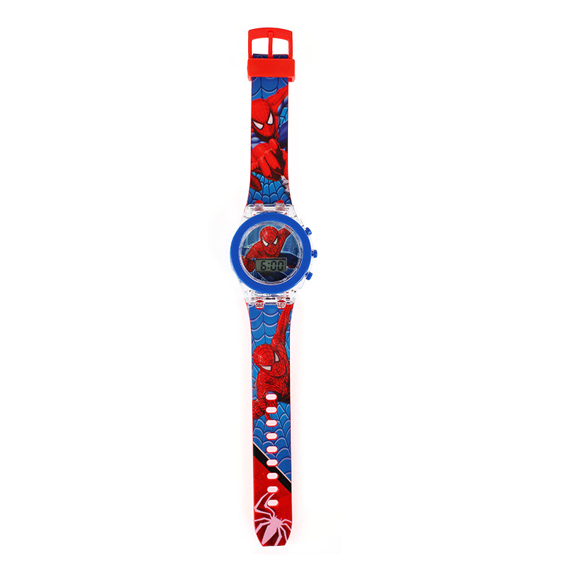 Collection Digital Electronic Flash Glow Up Cartoon Unicorn Children Watches For Kids Light Colourf 10