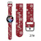 Replaceable Bracelet For Xiaomi Amazfit Christmas Series Print Strap 6
