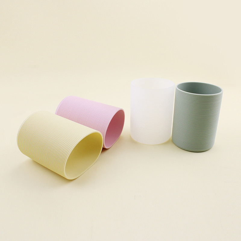 Reusable Silicone Sleeve For Water Bottle AntiSlip Insulated Protective Cover For Bottles 2