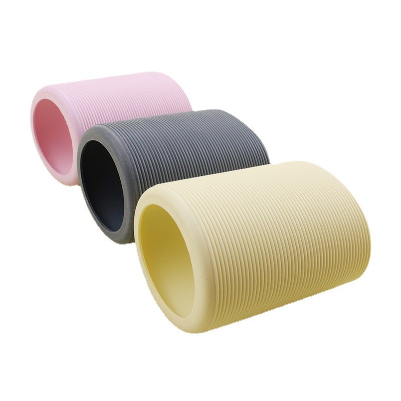 Reusable Silicone Sleeve For Water Bottle AntiSlip Insulated Protective Cover For Bottles 5