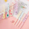 Cartoon Animals Kids Hair Combs Set Girls Hairdressing Comb Portable AntiStatic Plastic Comb With P 2