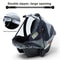 Transparent EVA Baby Safety Seat Rain Cover Double Zipper Dust Protection For Stroller Carriage Acc 3