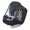 Transparent EVA Baby Safety Seat Rain Cover Double Zipper Dust Protection For Stroller Carriage Acc 6