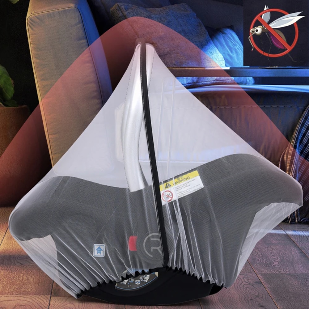 Universal Mosquito Net For Baby Stroller Carriage Cradles Breathable Infant Car Seat Cover 0