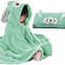 Newborn Super Soft Baby Hooded Bathrobe Towel Blanket For Toddlers Boys Girls 7