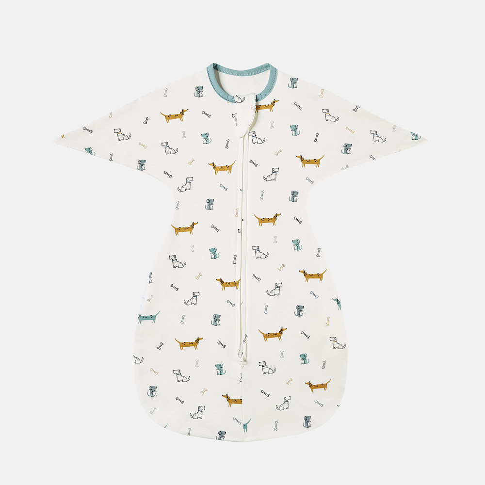 Newborn Baby Cotton Sleeping Bags Raised Hand Sleepsacks Antistartle Cartoon Blankets 8