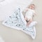 Soft Washable Thick Baby Blanket Thermal Swaddle Wrap For Newborns 1