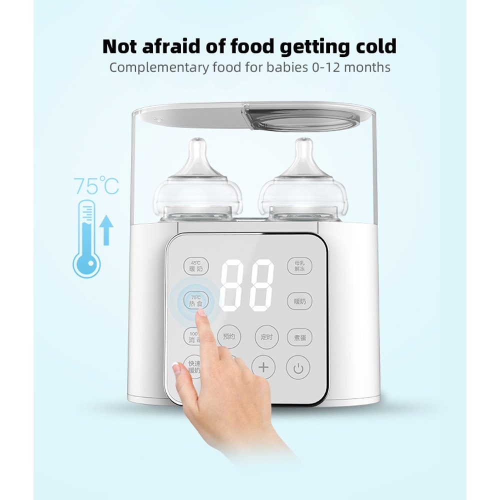 Multifunction Baby Bottle Warmer Steriliser With Fast Heating And Accurate Temperature Control 3