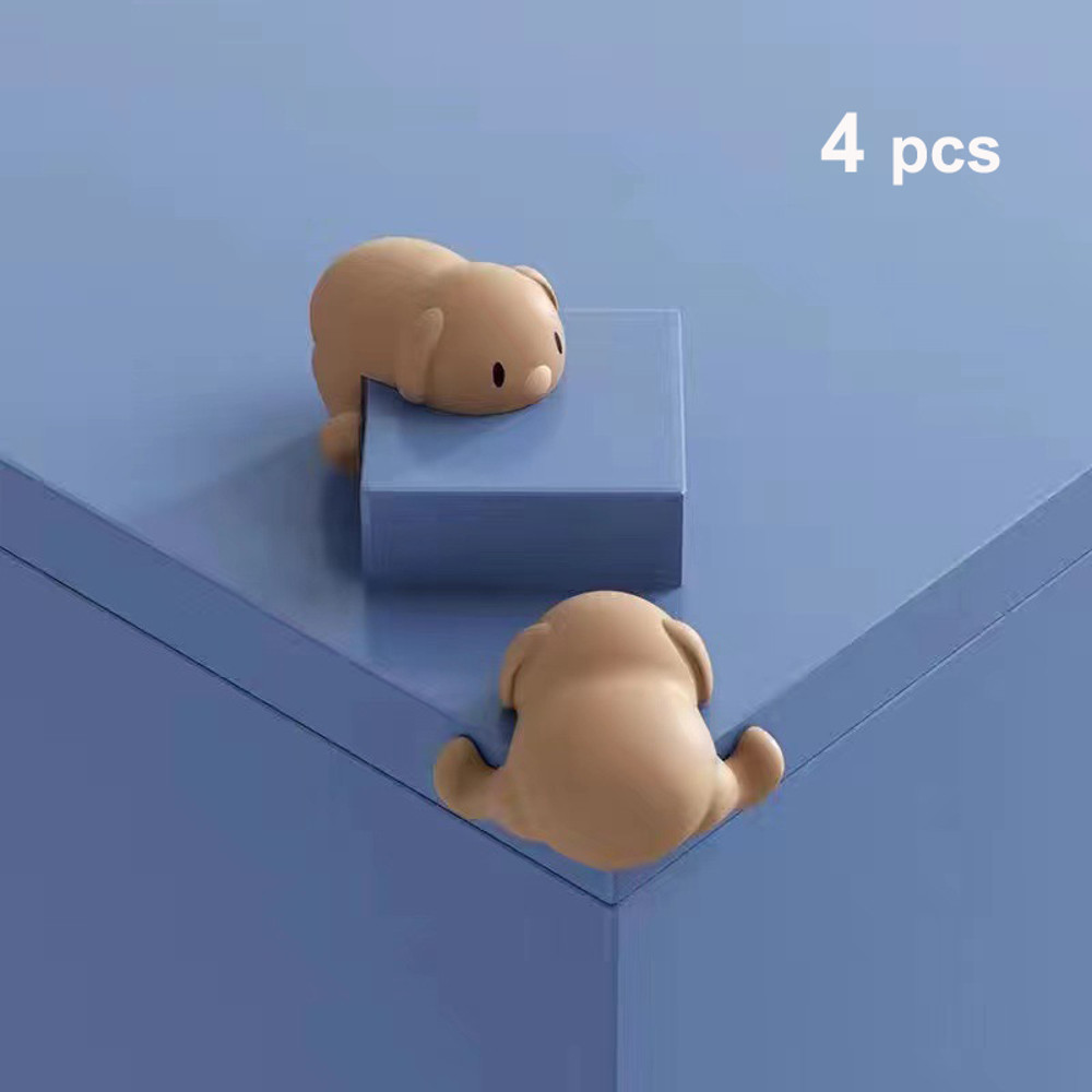 Silicone Protection Edge Cover For Furniture Baby Safety Puppy Table Corner Protector For Kids 8