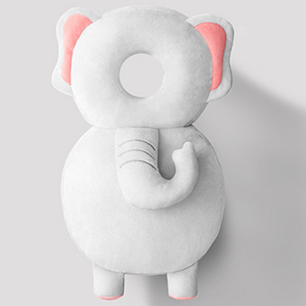 Breathable Infant Anticollision Pillow Adjustable Strap Baby Walker Head Protection Animal Plush Pa 9