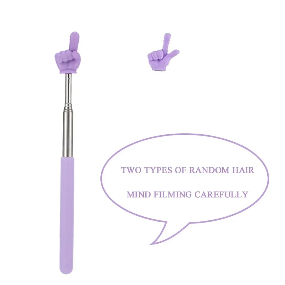 Stainless Steel Telescopic Finger Reading Sticks Colorful ParentChild Teaching Tool Kids Educationa 4