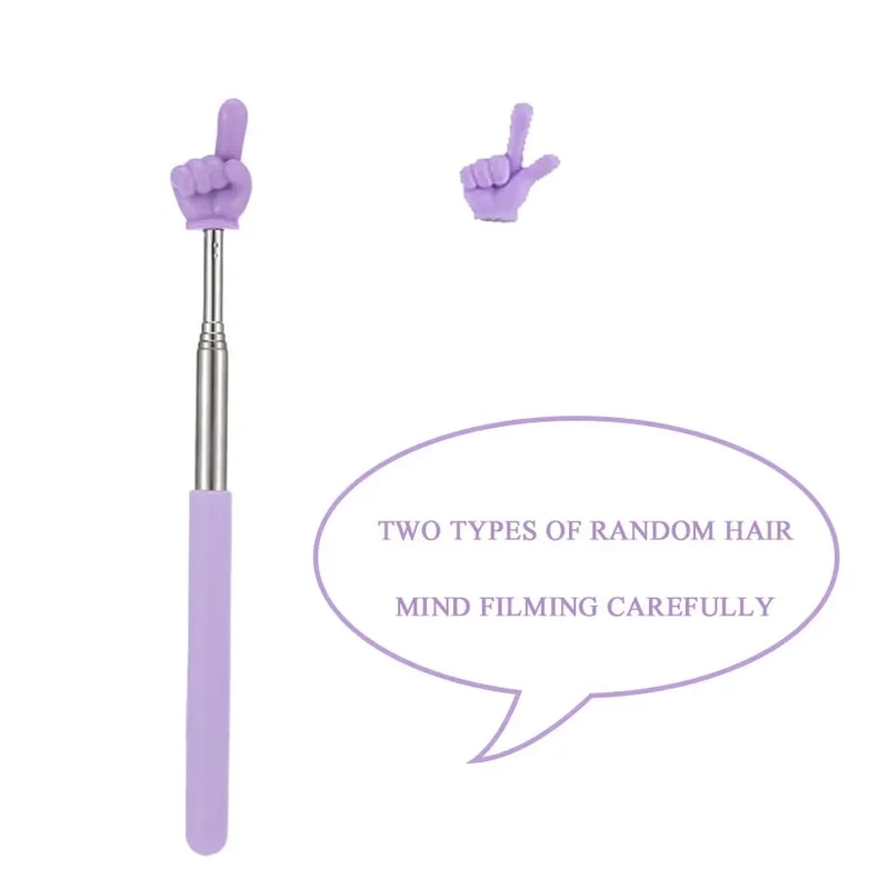 Stainless Steel Telescopic Finger Reading Sticks Colorful ParentChild Teaching Tool Kids Educationa 4