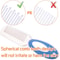 Baby Hair Brush Set Toddlers Soft Bristles Cradle Cap Brush Gift Infant Bathing Soft Comb 2