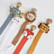 Baby Accessories, New Wooden Pacifier Clip Chain for Newborn, Cute Cartoon Animal Nipple Holder