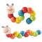 Bright Color Montessori Wooden Toys Adorable Caterpillar Puppet KTV Adults Kids Early Education Lea 1