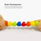 Bright Color Montessori Wooden Toys Adorable Caterpillar Puppet KTV Adults Kids Early Education Lea 4