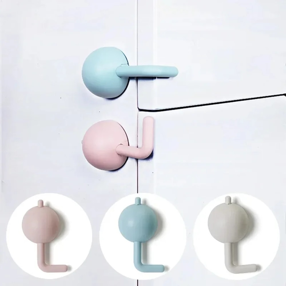 Multifunctional Safety Lock Buckle For Cabinet Doors Baby Safety Lock Child Safety Lock Drawer Lock 1