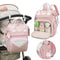 Multifunctional Portable Backpack Fashion Mommy Backpack Large Capacity Baby Diaper Bag For Strolle 1