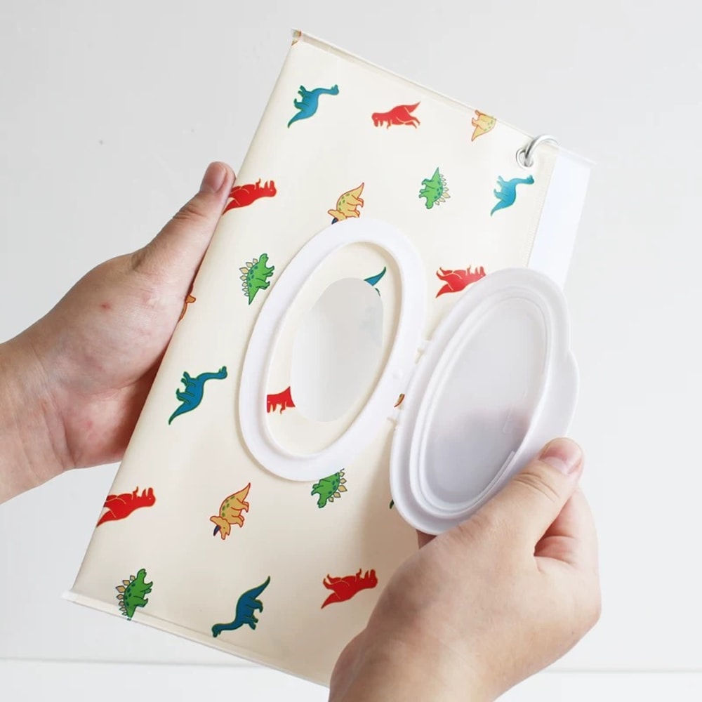 Cosmetic Pouch Fashion SnapStrap Flip Cover Baby Product Carrying Case Wet Wipes Bag Stroller Hangi 4