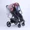 Waterproof EVA Baby Stroller Accessories Transparent Wind Dust Shield Rain Cover Zipper Open For Pu 0