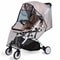 Waterproof EVA Baby Stroller Accessories Transparent Wind Dust Shield Rain Cover Zipper Open For Pu 5
