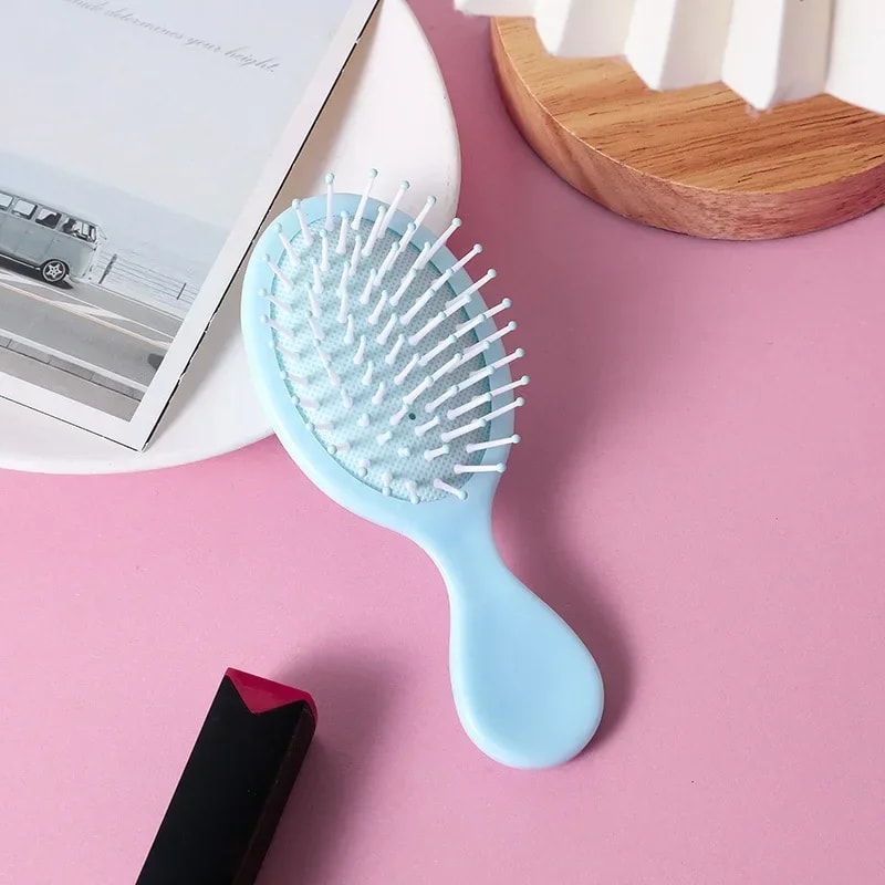 Girls Air Cushion Comb Macaron Color Hair Care Massage Comb Anti Static Styling Accessories 4