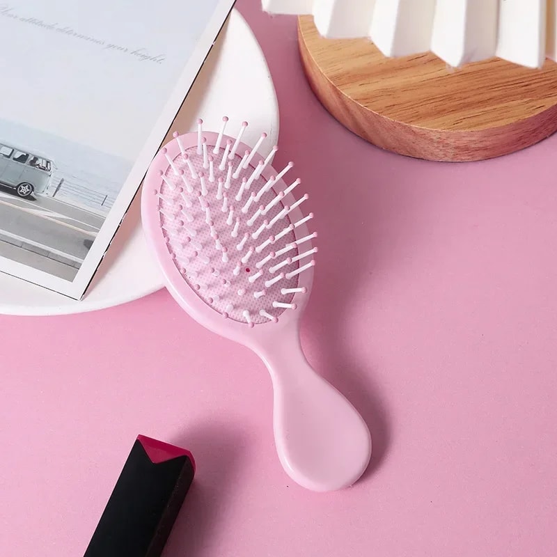 Girls Air Cushion Comb Macaron Color Hair Care Massage Comb Anti Static Styling Accessories 5