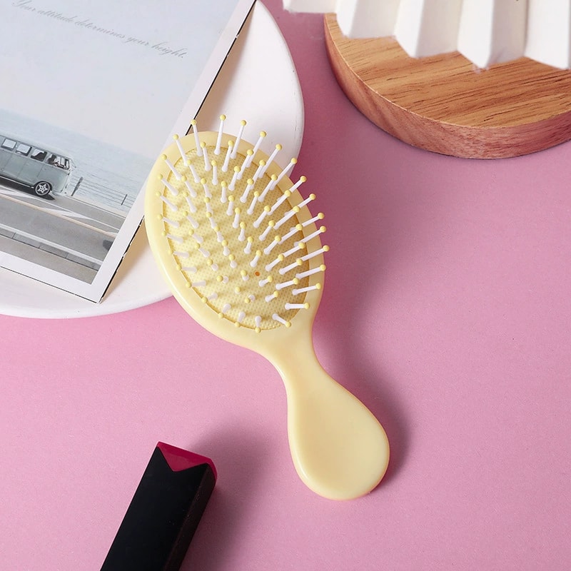 Girls Air Cushion Comb Macaron Color Hair Care Massage Comb Anti Static Styling Accessories 7