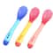 Plastic Baby Spoons Baby Temperature Change Fork Spoon Heat Sensitive Kids Tableware Small Toddlers 0
