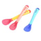 Plastic Baby Spoons Baby Temperature Change Fork Spoon Heat Sensitive Kids Tableware Small Toddlers 3