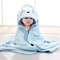 Toddler Bathrobe Warm Sleeping Swaddle Wrap Baby Hooded Bath Towels Cartoon Animal Soft Towel Blank 7