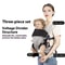 Adjustable Hipseat Baby Carrier Shoulder Sling Wrap Multifunctional Toddler Carrier High Quality In 5