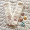 Thick Warm Long Socks For Toddler Winter Baby Socks AntiSlip Floor Socks 1