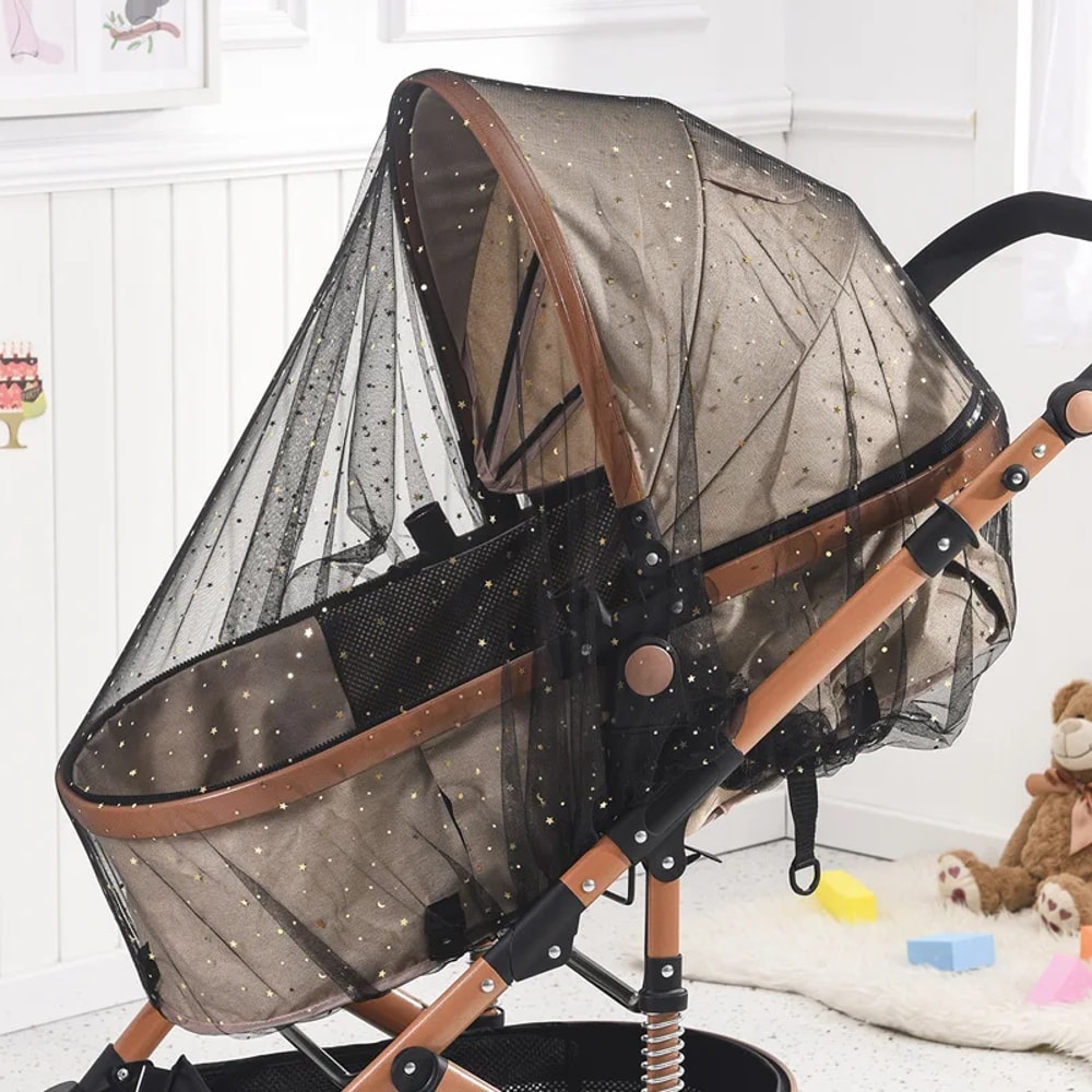 Universal Baby Cart Sunshade Pram Net Mosquito Net Protection Cover For Stroller Buggy 3