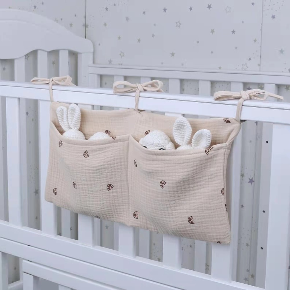 Multifunctional Newborn Bed Headboard Portable Baby Crib Storage Bag Diaper Bag For Kids Baby Items 0