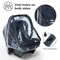 Windproof Baby Safety Seat Rain Cover Transparent EVA Stroller Dust Cover With Mosquito Net For Bab 4