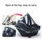 Windproof Baby Safety Seat Rain Cover Transparent EVA Stroller Dust Cover With Mosquito Net For Bab 5