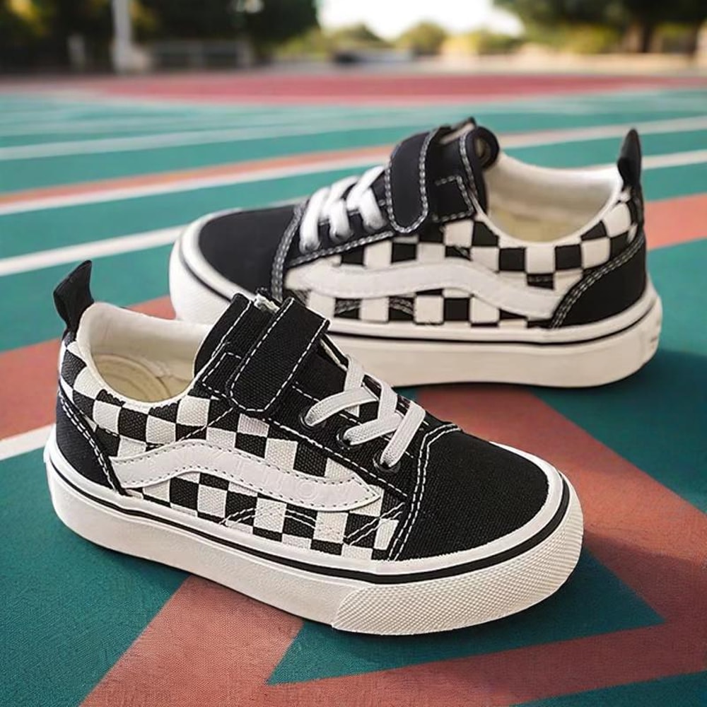 Fashionable Canvas Shoes For Kids Teen Boys And Girls Soft Sport Running Sneakers 5