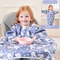 Waterproof Feeding Bib For Baby Boys Girls Infant MessFree Apron Smock Full Coverage Table Bib 8