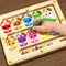 Educational Toys For Kids Montessori Magnetic Color Sorting Games Sensory Play Maze Board Pen Woode 0
