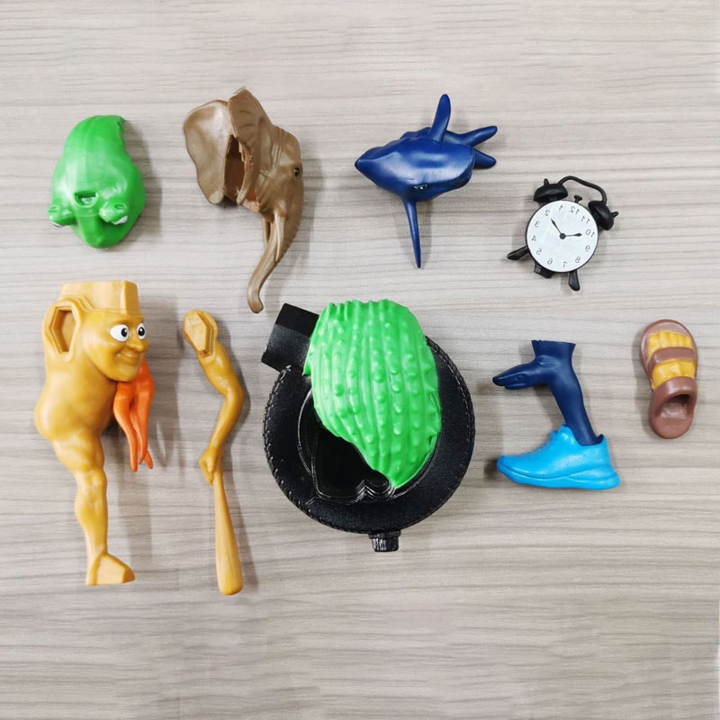 Fusion Edition Italian Brainrot Monster Figurine Toy Tung Sahur Ornament Tralalero Desktop Tralala 1