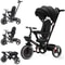 Adjustable Canopy Baby Stroller Tricycle Ride Bike By Ubravoo Sitting Lying Quick Disassembly Ass 0