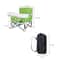 Baby Portable Foldable Dining Chair Child Comfortable Feeding Seat Beach Chair With Plate Seat Belt 5