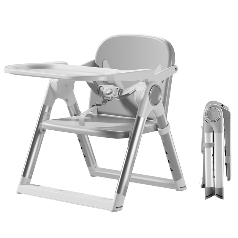 Portable Baby Feeding Seat Folding High Chair For Dining Toddler Booster Seat 5
