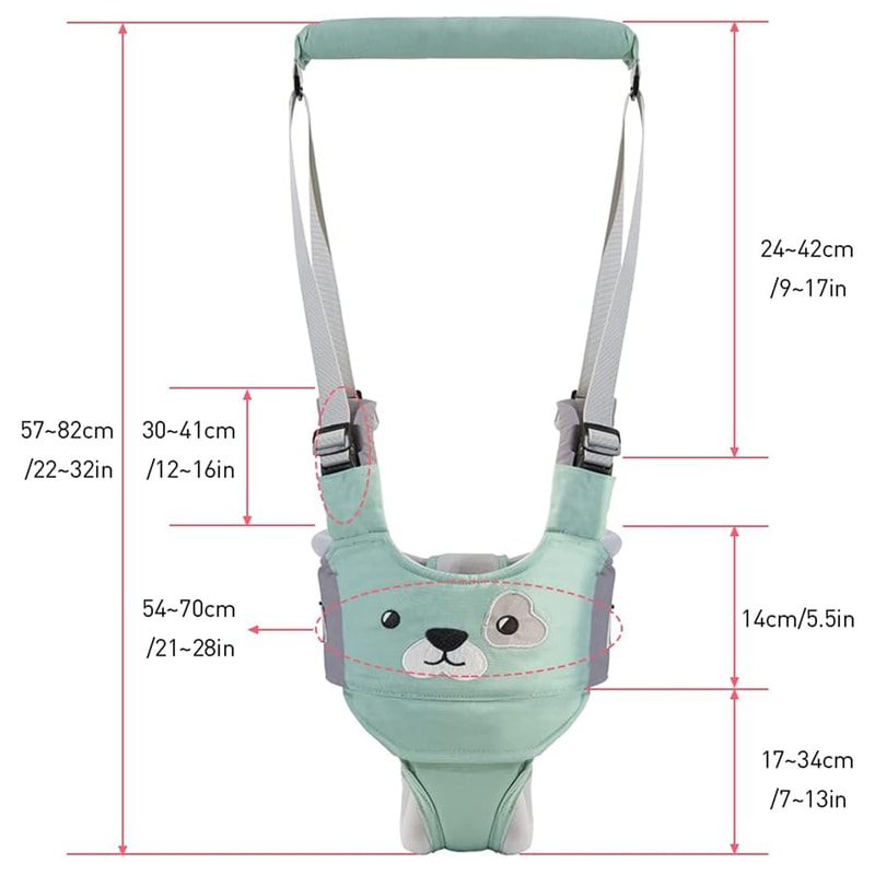 Childrens Walking Assistance Baby Walking Belt Handheld Walking Helper 5