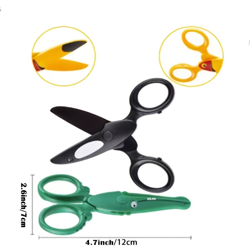 PreSchool Safety Scissors Preschool Training Scissors Children Craft Scissors 5