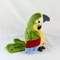 Stuffed Animal Talking Parrot Electronic Record Plush Toy Animated Macaw Bird Repeat What You Say S 6